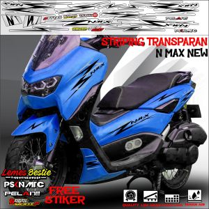STRIPING NMAX TRANSPARAN STIKER N MAX NEW 155 TRANSPARAN VARIAN WARNA
