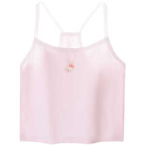 Girls Cotton Camisole Underwear Strap Vest Inner Wear Childrens Base Shirt Pure Cotton Baby Vest for All Seasons