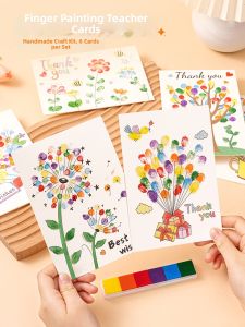 QU RAN | Teachers Day DIY Coloring Handprint Card