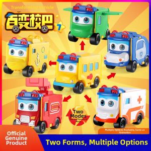 Transformable Two-sided Toy Truck Educational Child Toy