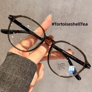 Schever | Vintage Tortoiseshell Lightweight Retro Style Glasses Frame For Myopia And Blue Light Blocking Women