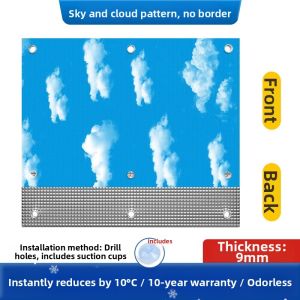 UKOBT | Sun Block Heat Insulation Film For Roof Balcony Windows