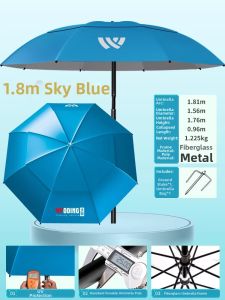 woding | Anti-UV Windproof Fishing Umbrella