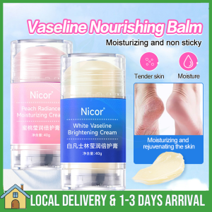 Vaseline Hand Foot Cream Stick Anti-Drying Original Peach Flavor Moisturizing White Protective Cream Skin Repair