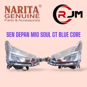 FRONT WINKER SEN DEPAN MIO SOUL GT BLUE CORE NARITA