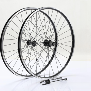 Mountain Bike Cassette Brake Wheel Set Aluminum Alloy V Brake City Commuting Compatible 24/26/27.5/29 Inch DIY Bicycle Parts