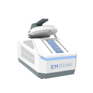 High Intensity focused Electromagnetic Muscle Stimulator Emslim Slimming Machine Single handle +RF