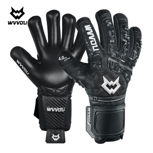 WVVOU Soccer Goalie Gloves for Adults and Youth High Performance Goalkeeper Gloves with 5 Detachable Finger Saves