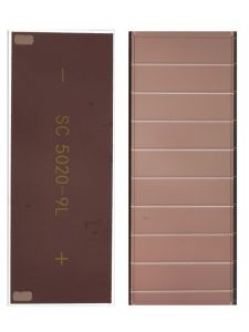 High Power Amorphous Silicon Solar Panels Photovoltaic Cells Indoor Use Solar Battery Boards Customizable Size And Current