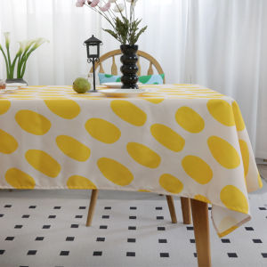 Nordic Style Water-Resistant Tablecloth New Arrival Home Dining Table Tea Table Cover American Dresser Book Desk Long Tablecloth