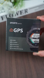 【PROMO SPESIAL】Citijungle GPS 2 Smartwatch - 5ATM Tahan Air |  Layar AMOLED | GPS Altimeter & Barometer | 170+ Mode Olahraga  | Baterai Tahan Lama | Pemantauan Kesehatan | Jam Tangan Olahraga