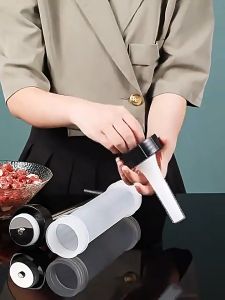 【ขายดีสุดฮิต】 เครื่องยัดไส้กรอกเกรดอาหาร PP อุปกรณ์ในบ้าน ทำไส้กรอกอร่อยได้ง่ายๆ！