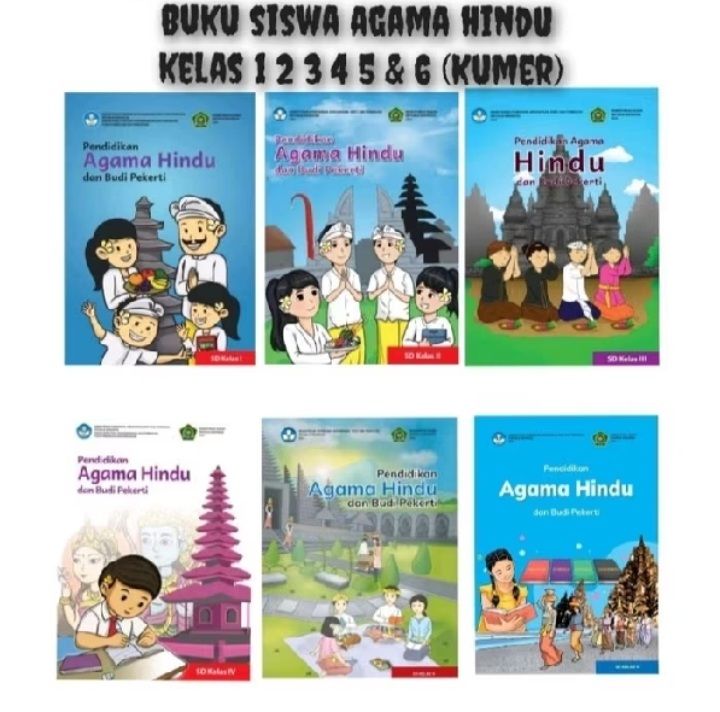 Buku Siswa Pendidikan Agama Hindu SD Kelas 1 2 3 4 5 6 Kurikulum ...