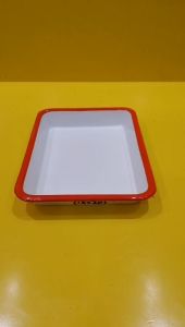 Khay men nội địa nhật size 16x20cm (mã 1019) Dùng được bếp từ