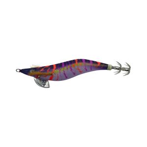 3.0#/3.5# UV Glow Wooden Shrimp Squid Lure Sinking Bait with Rattle Beads For Webfoot Octopus Cuttlefish sea Fishing Lures