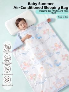 MUSHABAI | Summer Sleep Bag for Children Protect Tummy