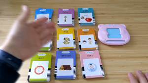 SKISOPGO Flash Card Kids Toys Smart English Speaker Card Reader Learning Toy Kids Gifts