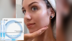 Hoygi 3% Hyaluronic Acid Serum For Plump Glowing Skin Brighten & Soothe Skin Advanced Anti-Wrinkle Anti-Aging & Hydrating Serum 1.2mlx30/Box