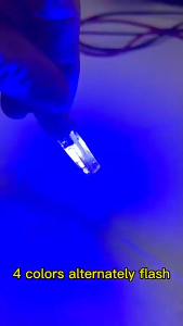 ไฟหรี่ T10 (กระพริบ 4 สี R.G.B.W.) ไฟหรี่แต่งรถ RGBW ไฟหรี่หน้า หลอดไฟเลี้ยว LED