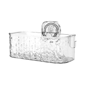 Suction Cup Corrugated Tissue Box Wall-Mounted Punch-Free Toilet Paper Extraction Box Face Cloth Storage Box Toilet Hand Carton