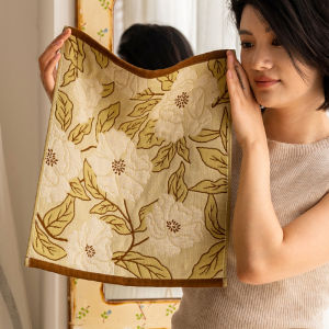 Khăn Vuông Cotton Thêu Hoa Phượng Không Rụng Khăn Lau Tay Treo Khăn Vải Cotton Nguyên Chất Khăn Lau Tay Dùng Hàng Ngày