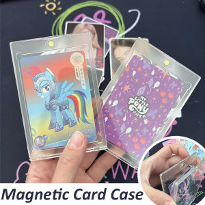 3/1PCS 35PT HD Magnetic Cards Holder For Korean Kpop Idol Photo Waterproof Cards Protector Trading Card Photocard Sleeves Display Case