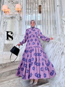 (9) RAFIKA SEKAR Baju Dress Jaguar Gamis wanita muslimah Sekar Dress By Rafika. Nazra Sha