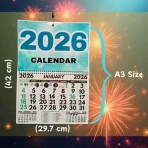 2026 Wall Hanging Calendar
