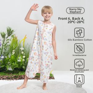 ZSVIP | All-Season Breathable Back-Vest Style Anti-Kick Baby Sleep Bag