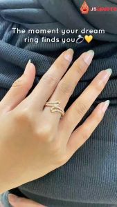 Cincin Emas Mas Asli Model Riyuka J5 Ismoyo