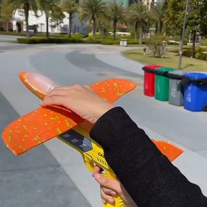 Mainan Anak Catapult Gun Launcher Aircraft Pistol Peluncur Pesawat Tembakan Terbang Pelontar