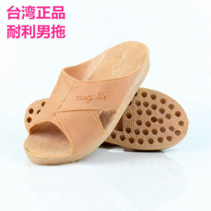 ไต้หวันรองเท้าแตะยางทนทานสไตล์เก่าสบายๆห้องน้ําในร่มกลางแจ้งรองเท้าแตะผู้ชายกันน้ําลื่นฤดูร้อน