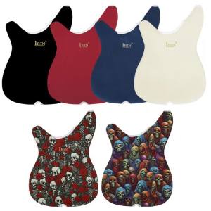 IRIN | IRIN Electric Guitar Protective Case Printed Case Faux OK Cloth Guitar Top Covers Lacquer Anti-scratch Guitar Parts