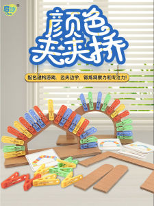 Color Matching Training Game Early Education Intelligence Area Toys for Children Kindergarten Sensory Teaching Aids Fine Motor Montessori