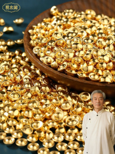 YISHUIGE | Prosperity Wealthy Gold Ingot Ornament
