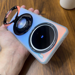 เคส Vivo X200 X100 X90 5G เคส Vivo X200 X100 X90 Pro เคส กรอบป้องกันเลนส์ปุ่มชุบหรูหราพร้อมขาตั้งฝาครอบโทรศัพท์มือถือกันกระแทกแบบแข็ง