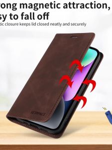Honor 300 Ultra Phone Case Magnetic Absorption Full Cover Anti-Fall Flip Cover X70i Protective Shell Compatible with Magic7 pro