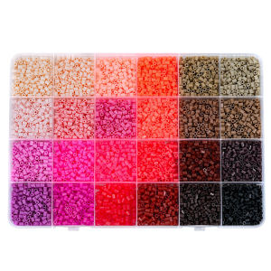 Fuse Beads Kit 8400 Pcs 144 Colors 2.6mm Beads Craft Kit with Pegboard Melting Beads Ironing Paper Tweezers & Colorful Hooks