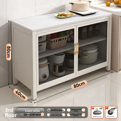 JUMEISHI | Kitchen Island Workbench Storage Cabinet Multifunctional