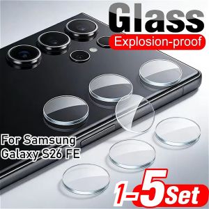 1-5PCS 9H HD Clear Individual Camera Tempered Glass for Samsung Galaxy S26 FE S25 S24 S23 Ultra Plus 5G Rear Lens Protector Film
