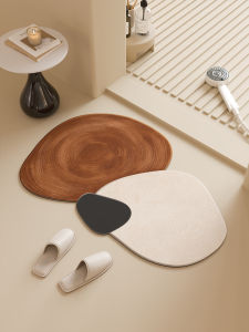 Thảm Phòng Tắm Phong Cách Trung Cổ Thảm Phòng Tắm Thảm Phòng Vệ Sinh Thảm Chống Trượt Thảm Thấm Nước Thảm Sàn Hình Học