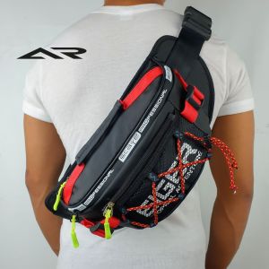 Tas Selempang Pria Anti Air Waistbag Waterproof Outdoor Sporty