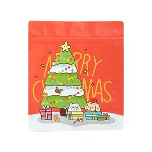 Christmas Dog Design Self Sealing Packaging Bags