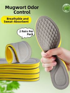 Deodorizing Breathable Absorbent Sports Cushion Insoles