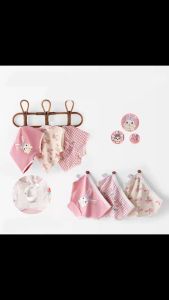 Quần chip cho bé set 3 chiếc cotton chéo đùi hình thỏ đáng yêu bé gái