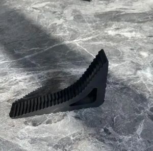 Rubber Door Stopper Reusable Shock Absorbent Block Wedge Doorstops Door Handle Stopper Home Office Door Anti-collision Stopper