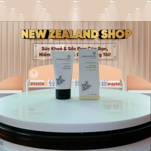 Gel loại bỏ mụn ngừa thâm mụn mật ong manuka Living Nature Manuka Honey Gel 50ml
