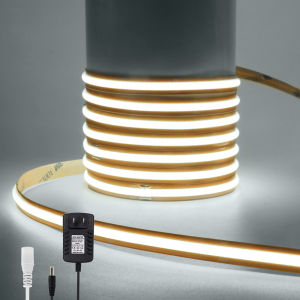 720LEDs/m Super Bright COB LED Strip Light 24V Flexible LED Strip Light with Adhesive High Density Linear Lighting 0.5m 1m 3m 5m