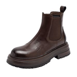 Agsdon | Retro Platform Womens Chelsea Boots
