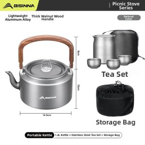 BSWOLF | Portable Outdoor Camping Water Kettle Set
